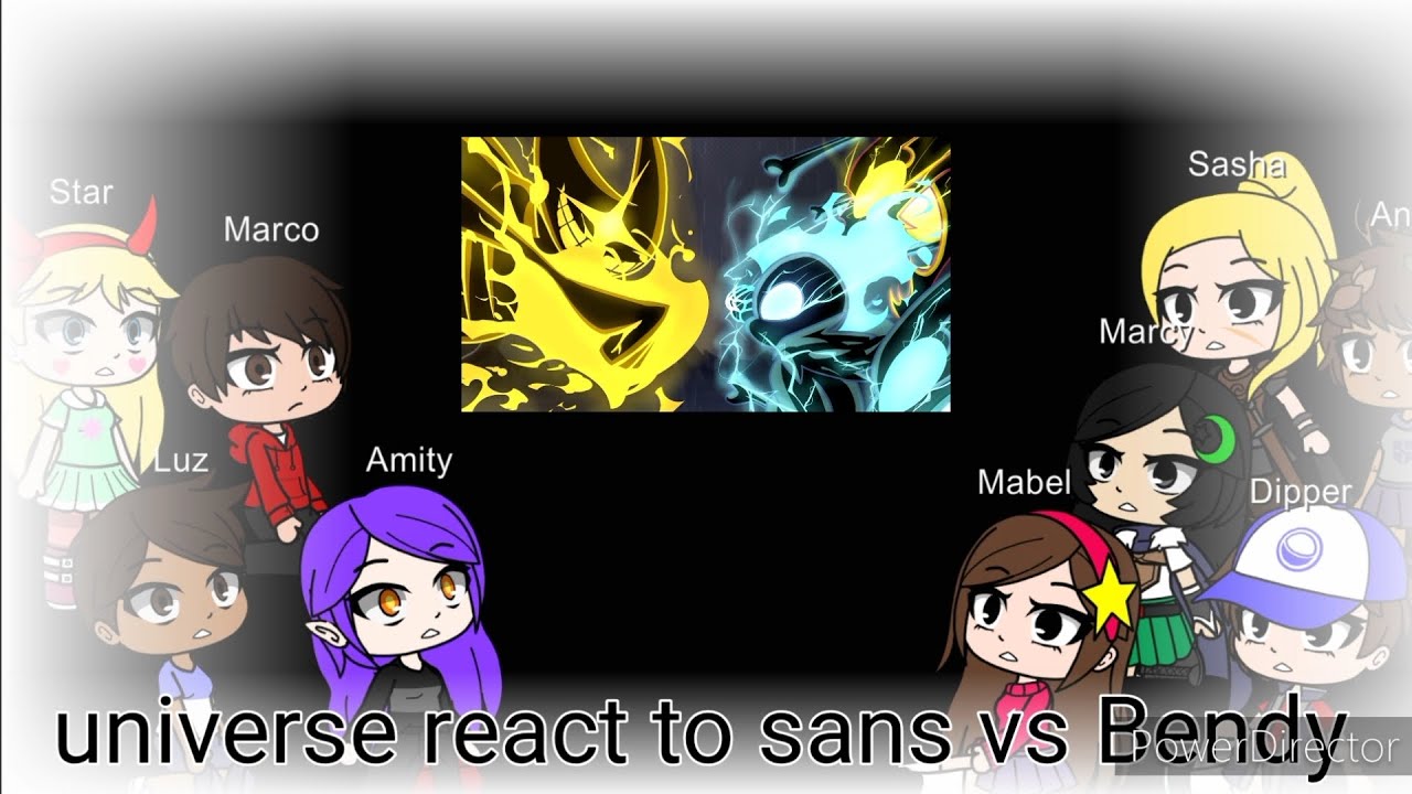 amphibia the owl house Gravity falls stas vs las fuerzas.. react to sans vs Bendy (ediction complet)