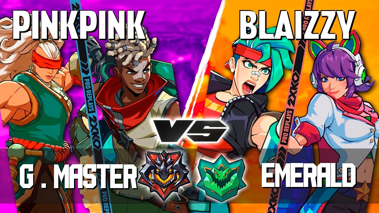 2XKO ▰ PINKPINKPINK (Ekko-Illaoi) vs BLAIZZY (Vi-Ahri) ▰ 2XKO Pro level replays