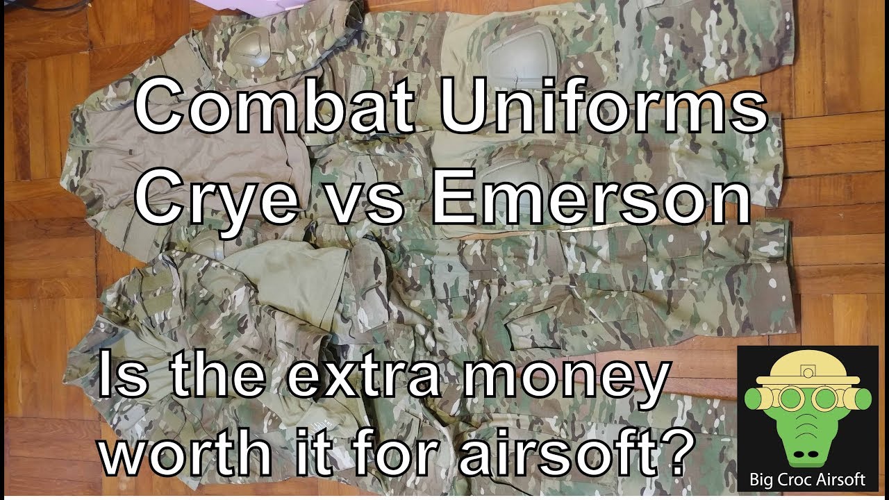 EP 35 - Crye Precision Vs Emerson combat uniforms,  G2 G3, is it worth it for airsoft?