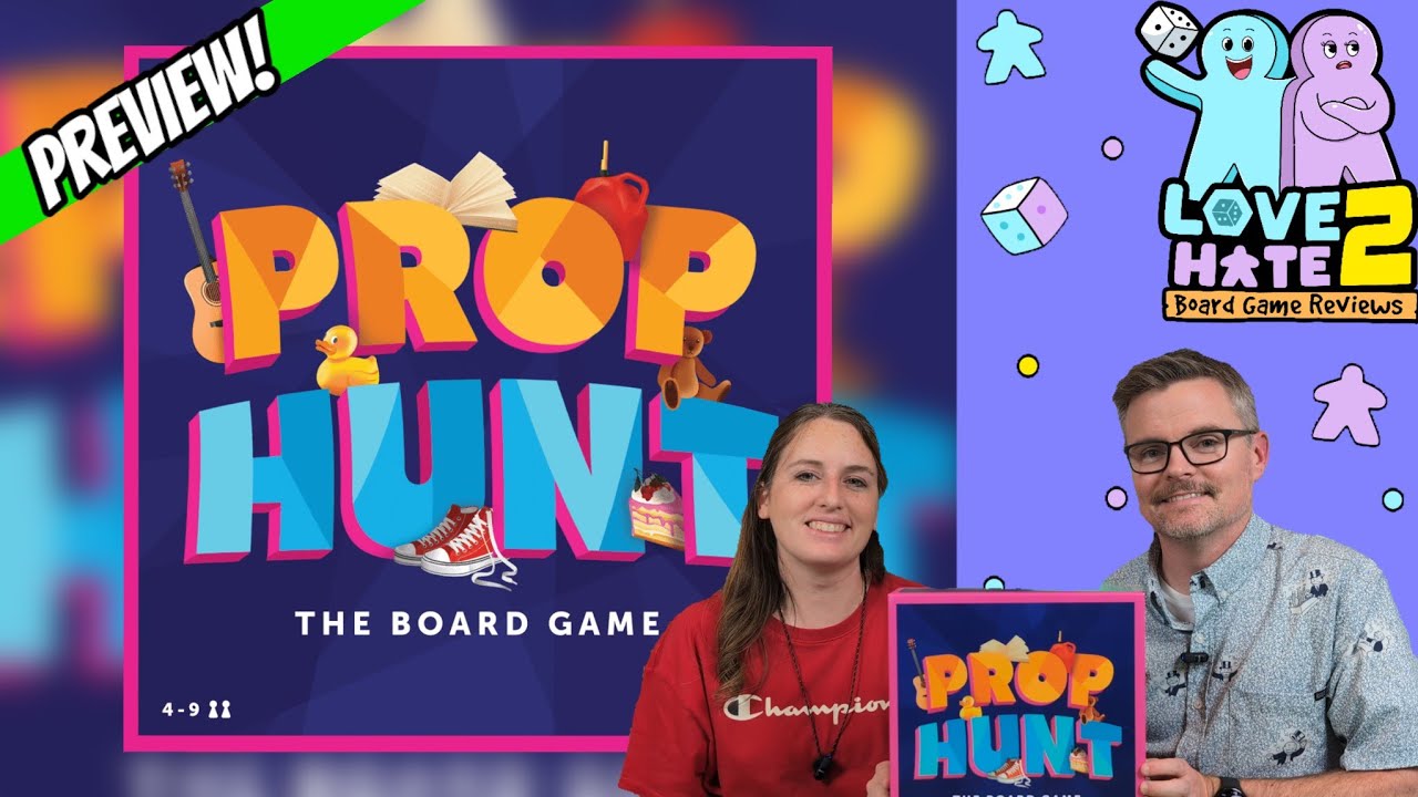 Hide & Seek in a Board Game? A Non-Gamer Preview of Prop Hunt!