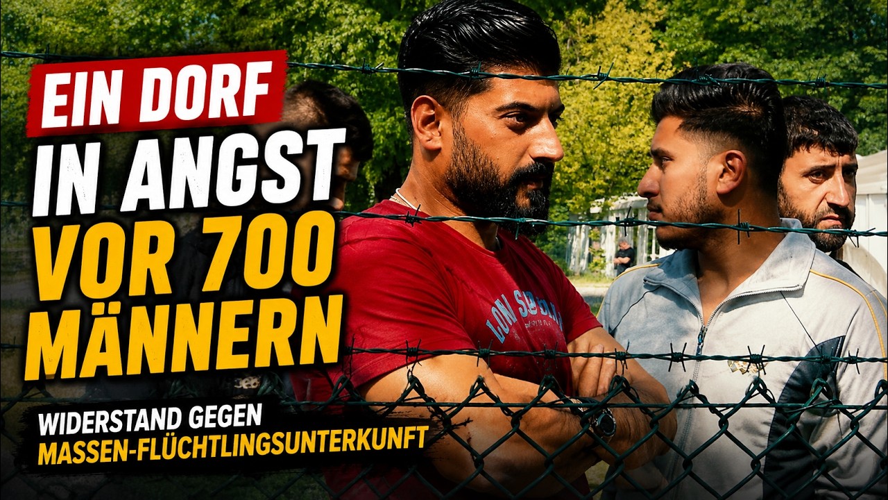 Ein Dorf in Angst vor 700 Männern // Widerstand formiert sich gegen Massen-Flüchtlingsunterkunft