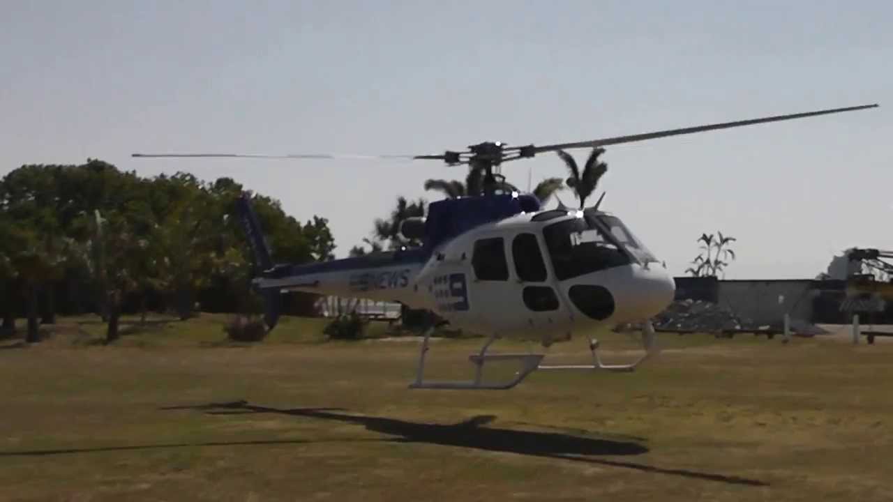 AS350 startup and Takeoff