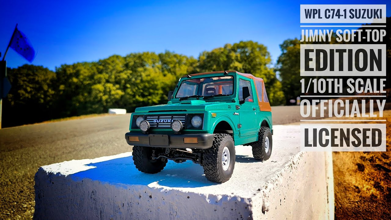 2024 new release WPL C74-1 Suzuki Jimny Soft top edition 1/10th scale RC