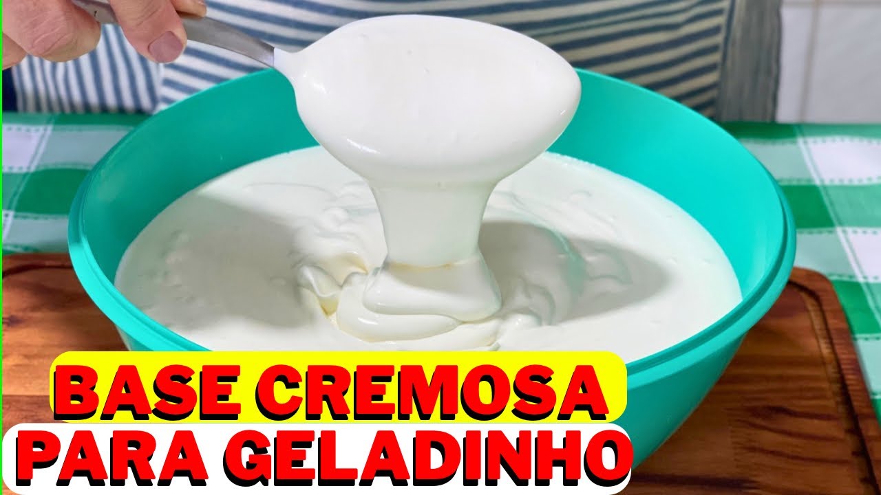 🚨BASE NEUTRA, CREMOSA, VOCÊ CRIA VÁRIOS SABORES E GANHA DINHEIRO O ANO TODO! (PARA INICIANTES)