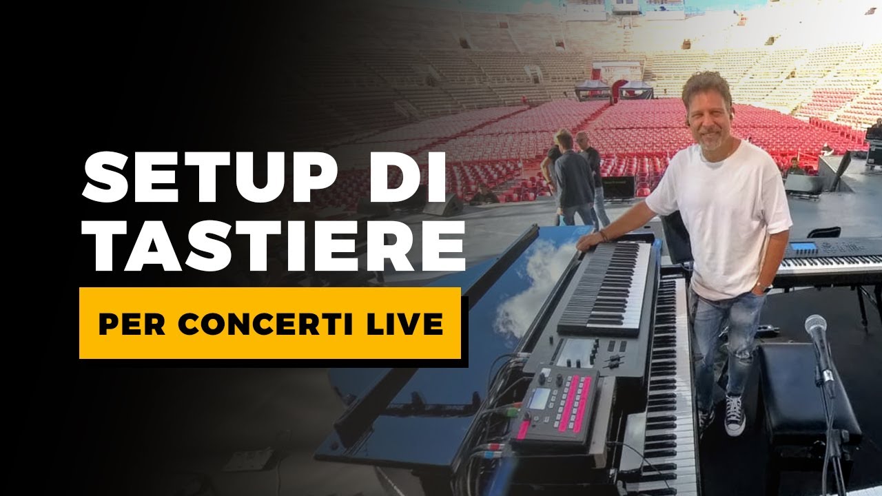 Il SETUP del TASTIERISTA: Strumenti e Consigli per CONCERTI LIVE | StrumentiMusicali.net