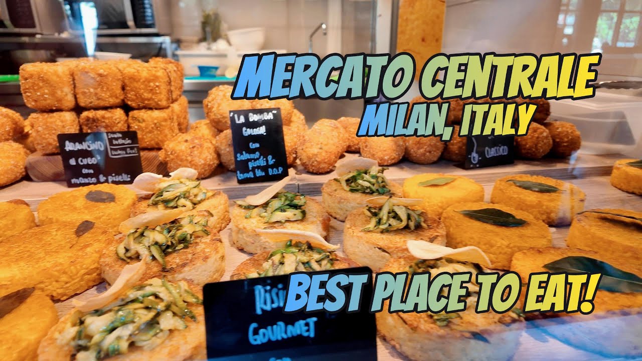 Mercato Centrale Milan Italy 2025 4k walking tour