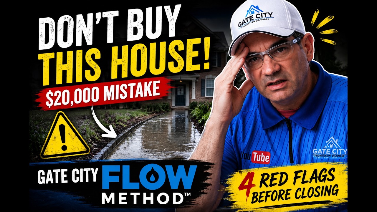 How to spot drainage issues in 4 easy steps   BEFORE closing on a new house