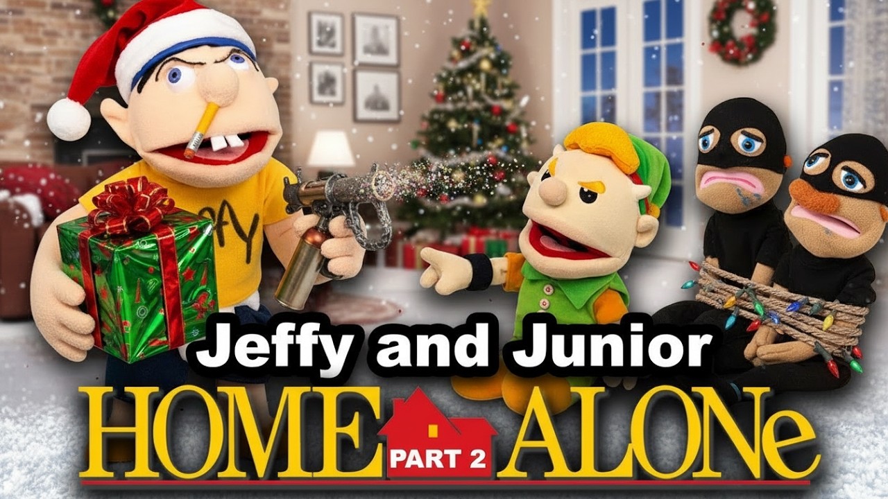 SML Movie Parody: Jeffy And Junior Home Alone! PART 2!