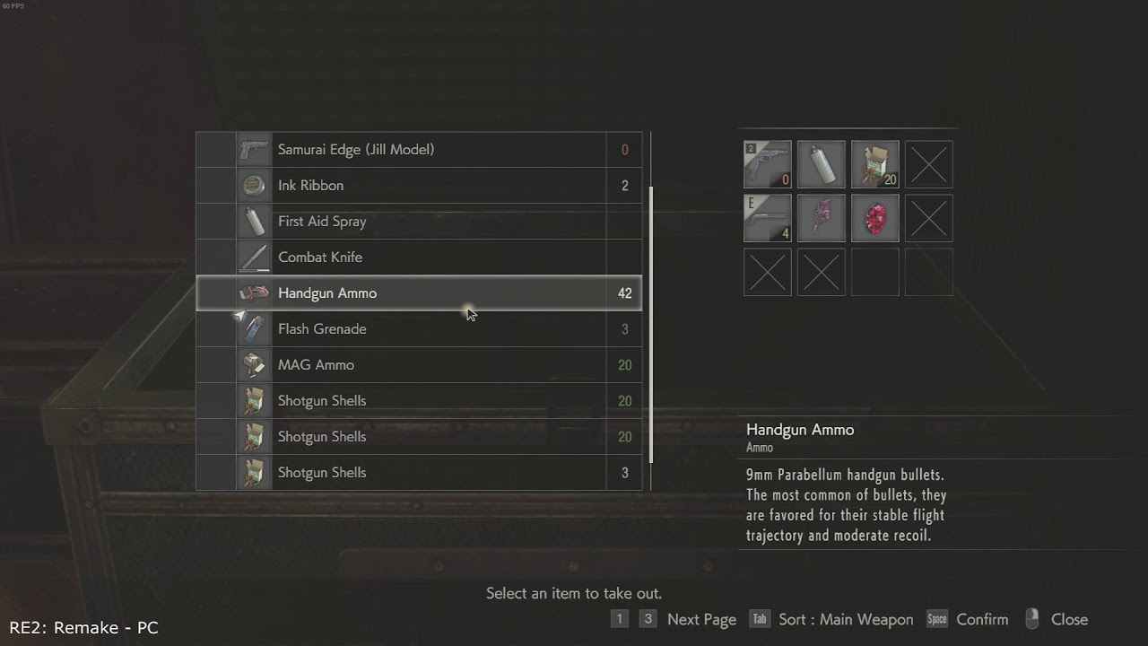 Resident Evil 2 - Item Duplication Glitch (PC)