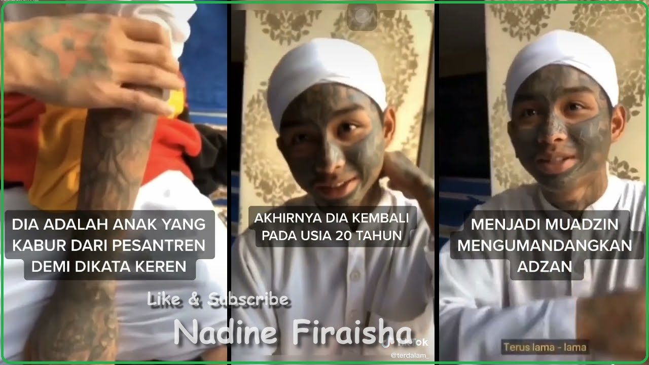Bertobat, Anak Punk Penuh Tato Hijrah Ke Jalan Allah Setelah Mendapat Hidayah.