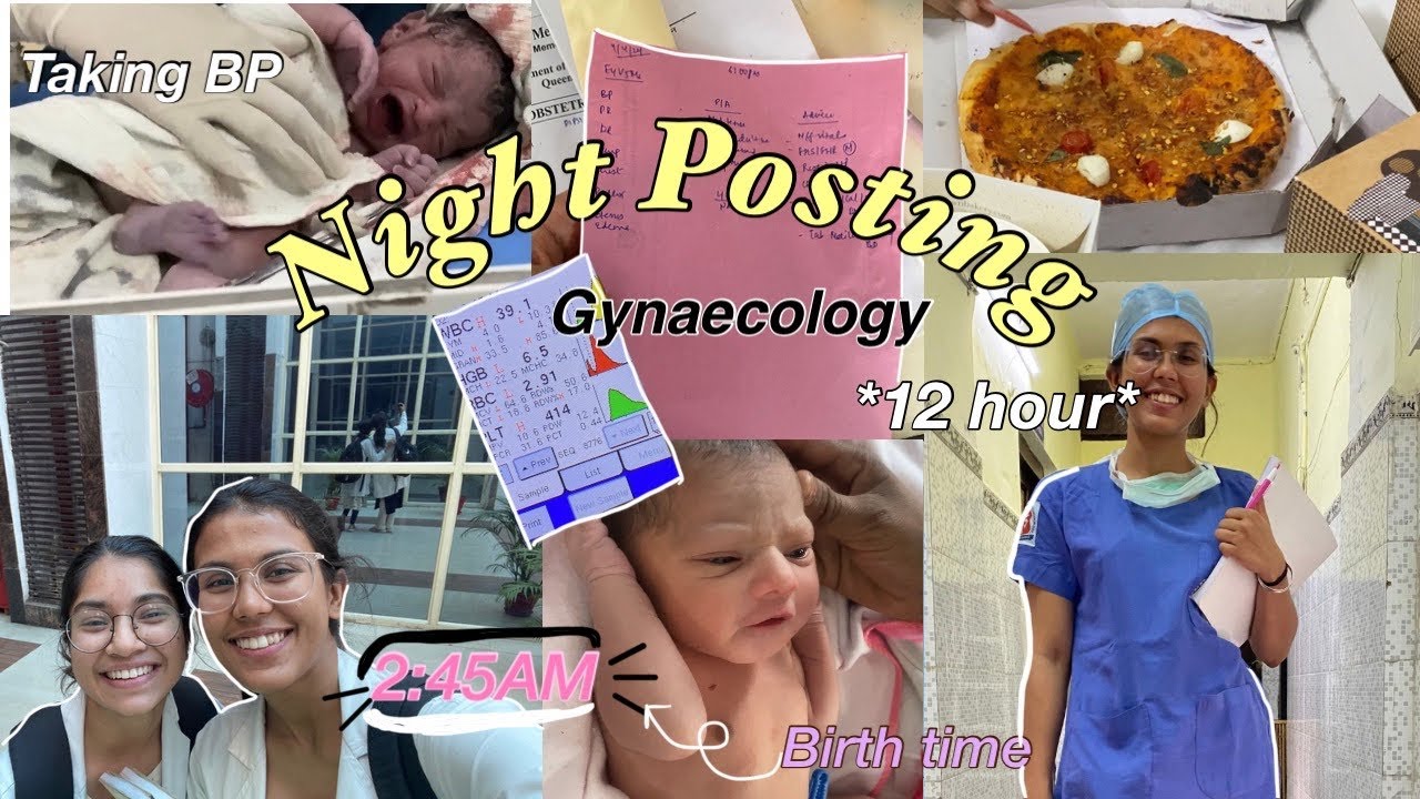 MBBS Vlog 51: My first *NIGHT DUTY* in KGMU hospital! 🥼