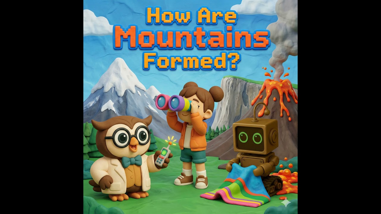 How Are Mountains Formed? &ndash; Earth Science & Plate Tectonics for Kids