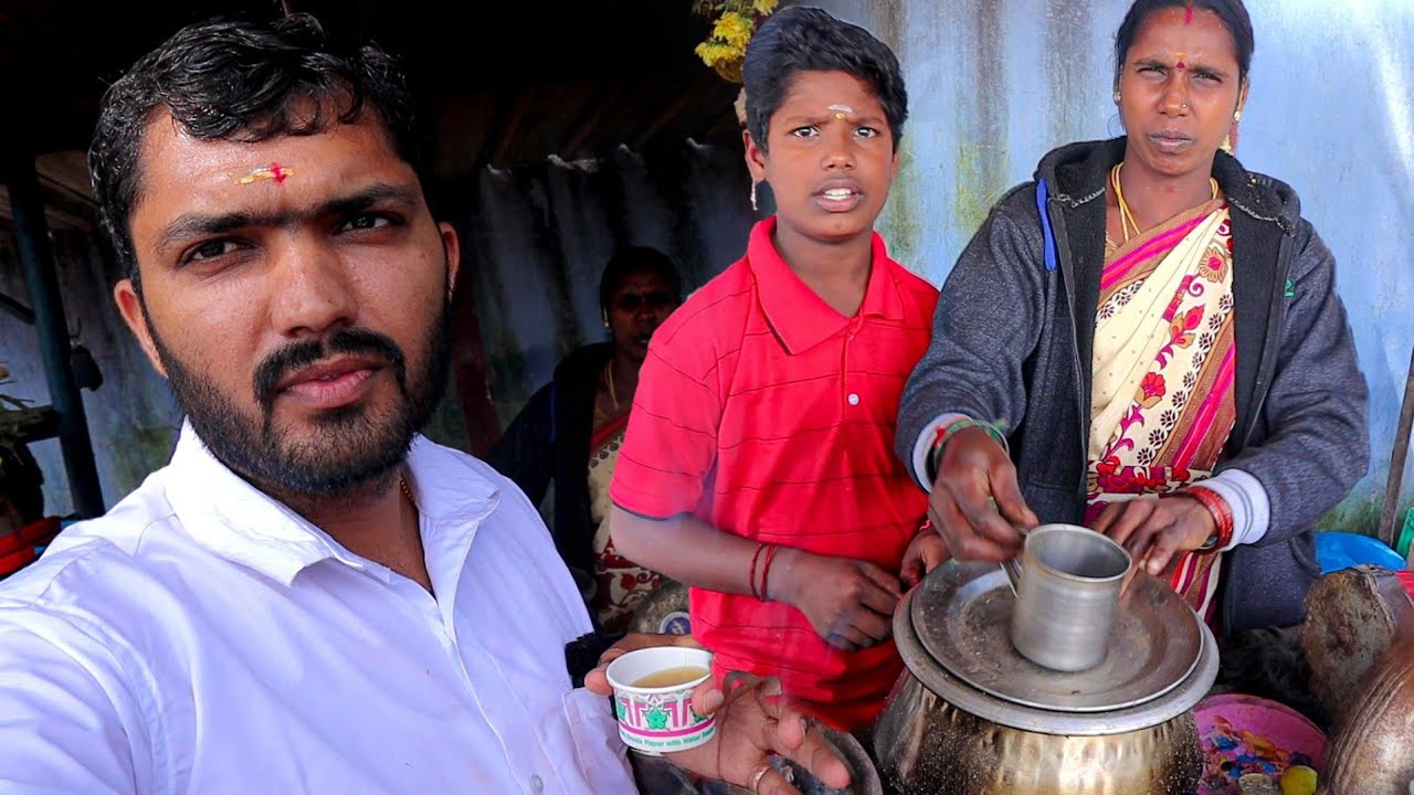 TN-35 kya Non-veg Test kiya ? 😨 Pahli baar Tamil Village Test of Soup?  || Yercaud