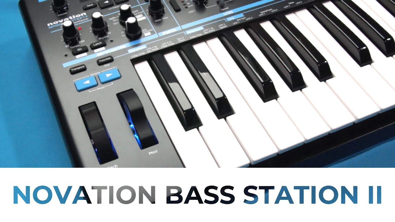 Novation Bass Station II - analogue monosynth