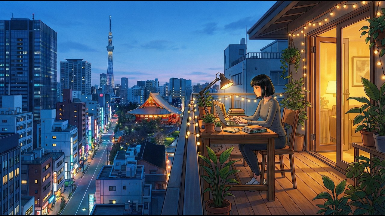 Acoustic Guitar Lofi ☕️ 勉強用BGM [2 HOURS / Deep Focus]