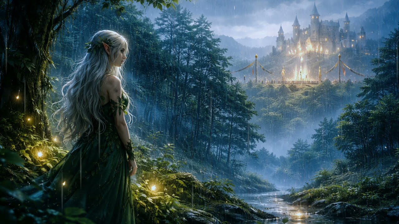 Returning to the Forest in the Rain | Medieval Fantasy Flute Music of Quiet Love