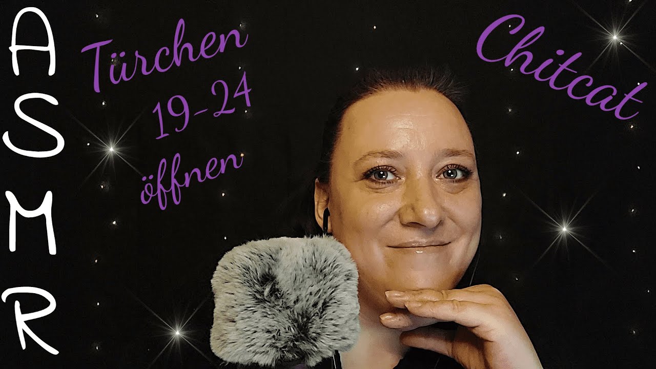 ASMR| ⭐Chitchat & Türchen 19-24 öffnen⭐/Soft Whispering German/Deutsch