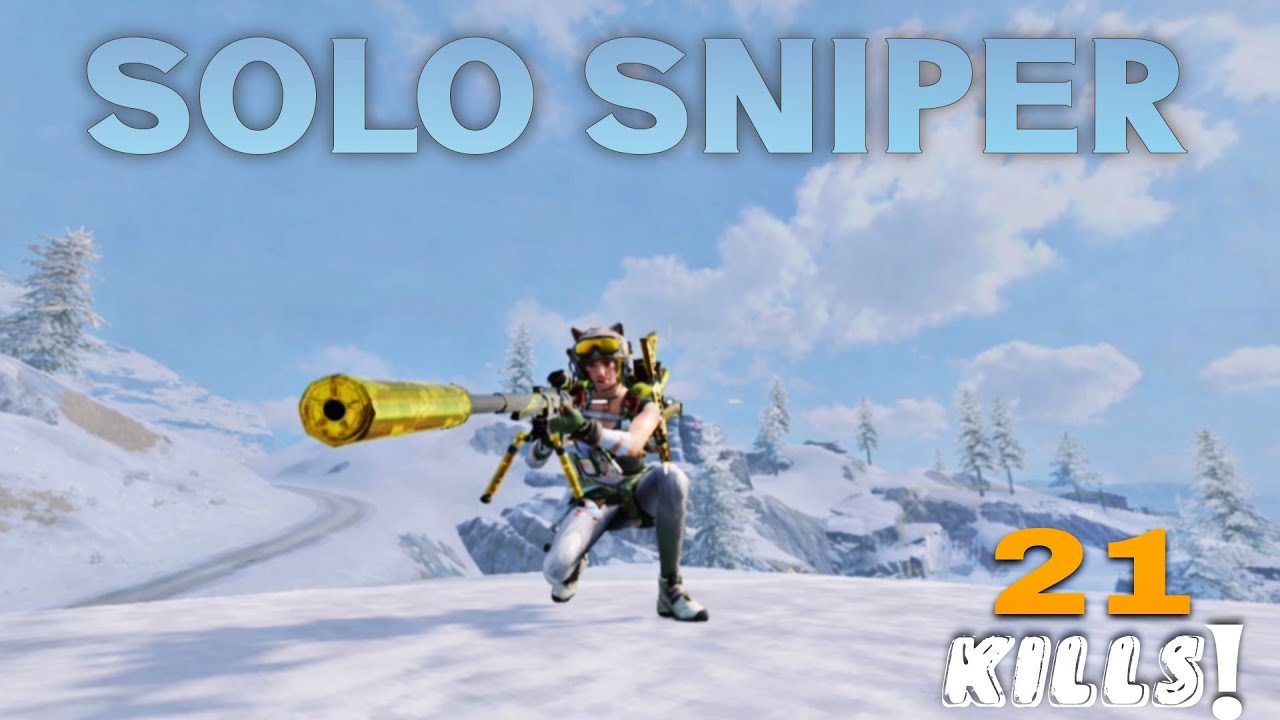 *NEW* UPDETE SOLO SNIPER 21 KILLS | CALL OF DUTY MOBILE 