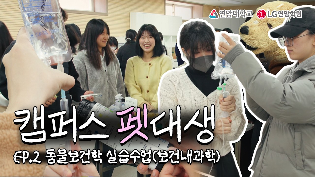 [캠퍼스 펫대생] EP.2 보건내과학 정슬비 교수님을 소개합니다✨ #연암대학교 #동물보호계열