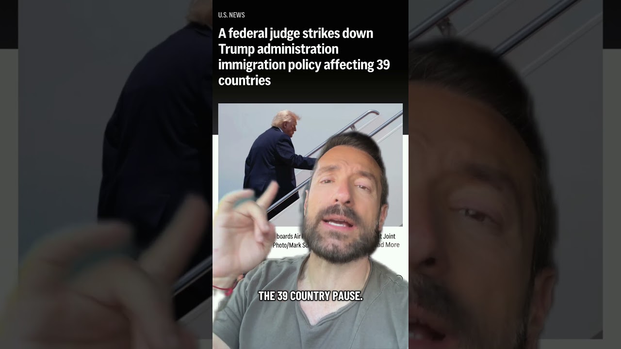 БОЛЬШАЯ ПОБЕДА! Суд обязал USCIS ПРЕКРАТИТЬ приостановку обработки дел граждан 39 стран #иммиграция