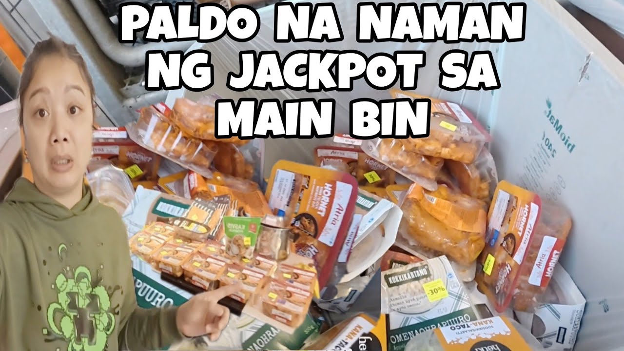 ANG BONGGA DIN NG PASABOG NI MISTER MAIN BIN | DUMPSTER DIVING IN FINLAND | THAI-FINNISH 