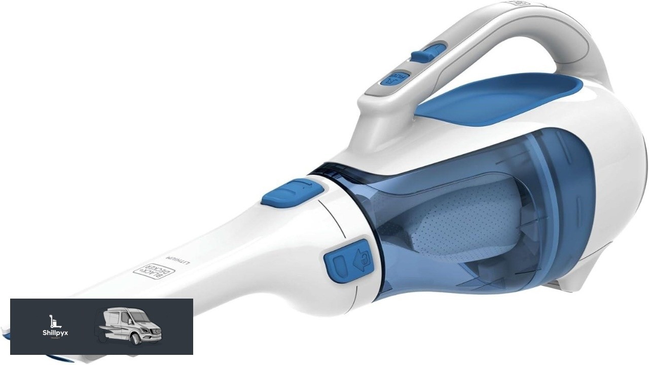 BLACK+DECKER dustbuster Handheld Vacuum Cordless Car Vacuum Portable 12V with Rotating