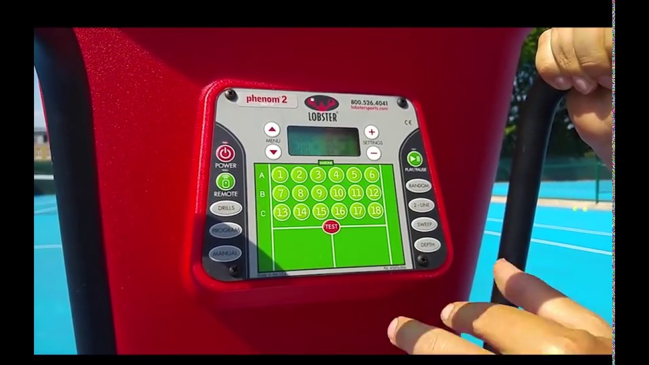 How to use the Ball Machine at Roehampton Club