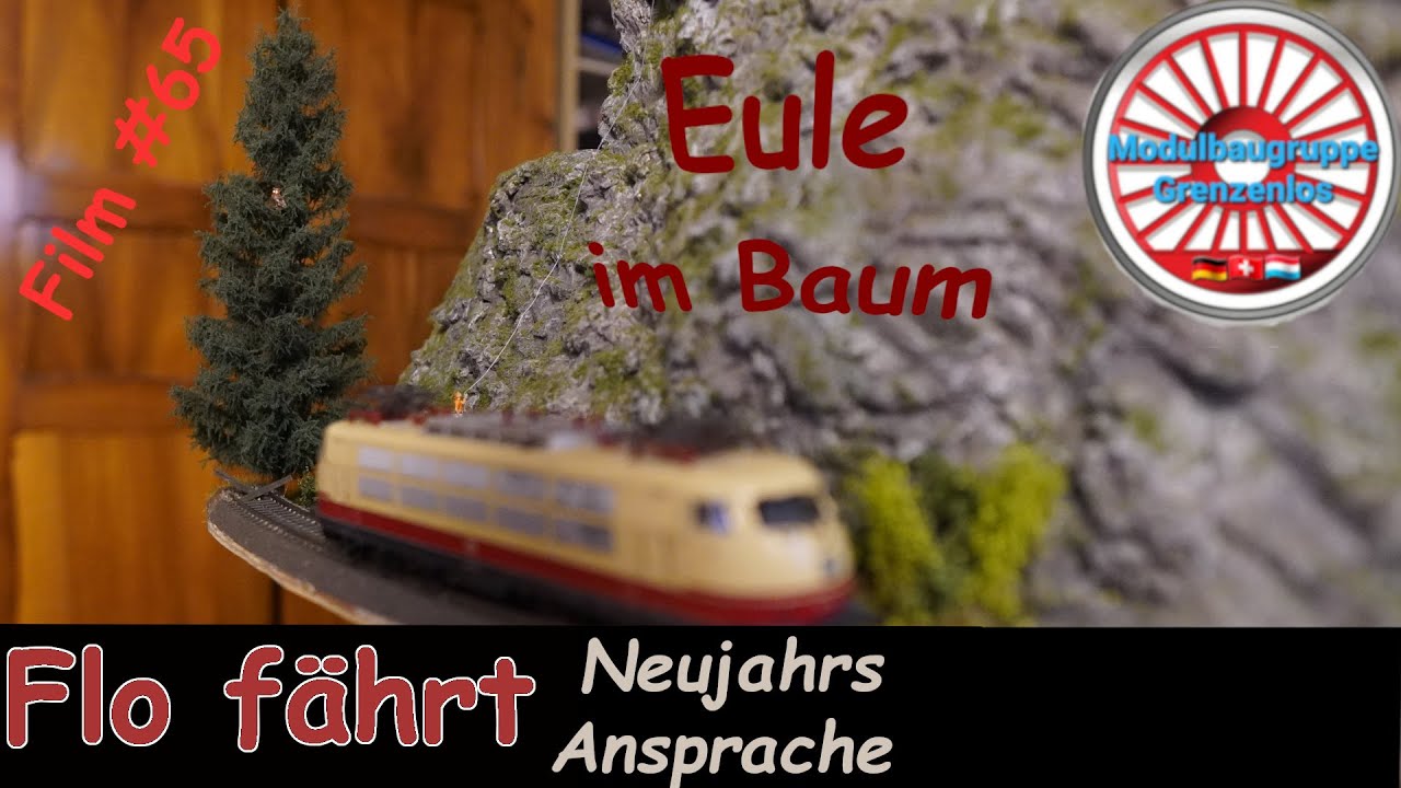 Neujahrsansprache zu meiner Eisenbahn, vorher wird repariert und weiter gebaut.