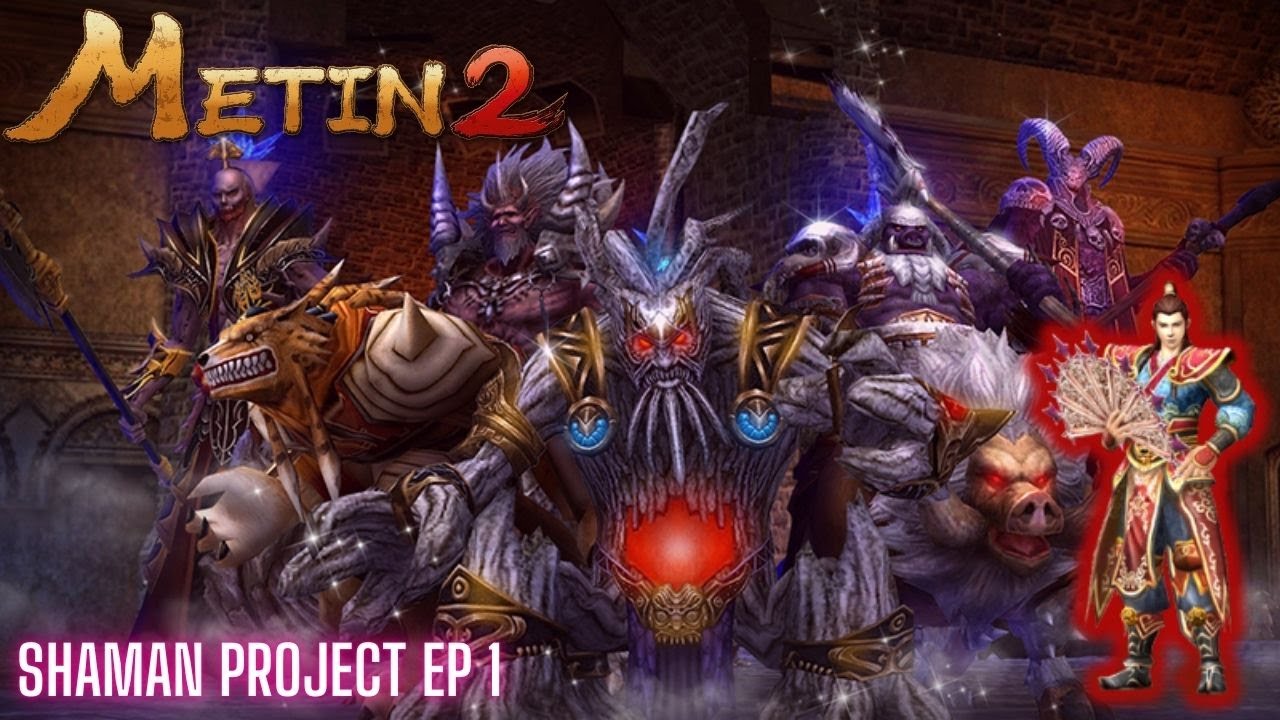 Metin2 Europe Shaman Project Ep 1 (Bonus switching, chest openings)