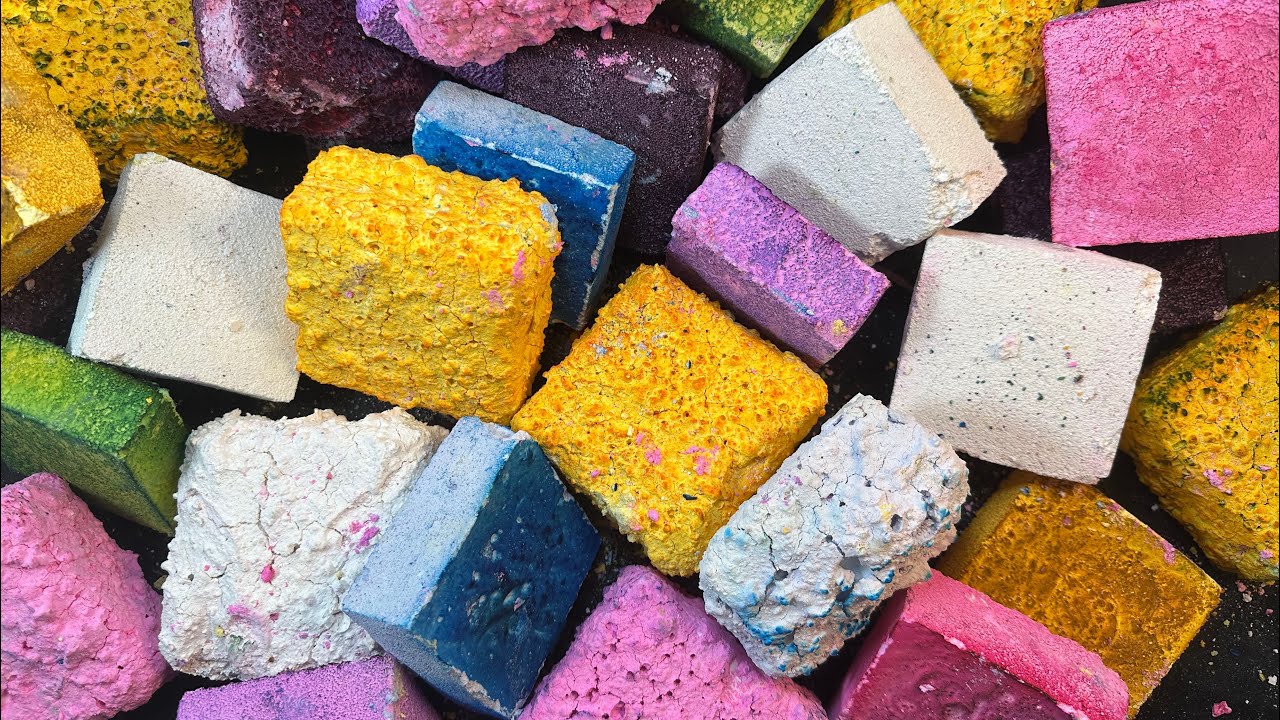 Party Softnes of pasted Blocks | Satisfying and Mouthwatering