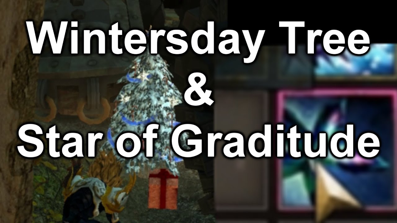 GW2 - Wintersday Tree & Star of Gratitude