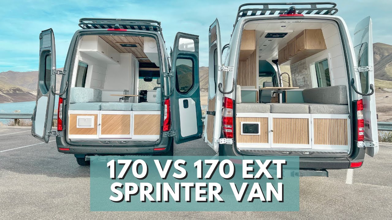 170 vs 170 Extended Mercedes Sprinter Van | BEST VAN FOR VAN LIFE