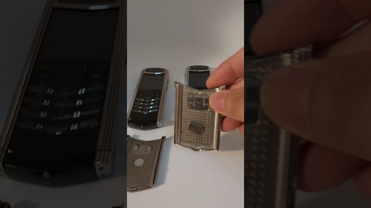 so s&aacute;nh điện thoại Vertu ch&iacute;nh h&atilde;ng với Vertu fake #vertudovo #vertu