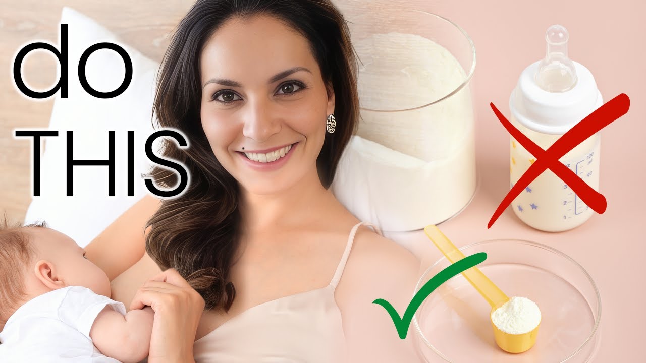 SNS | The Baby Bottle Alternative to INCREASE Breastmilk! #baby