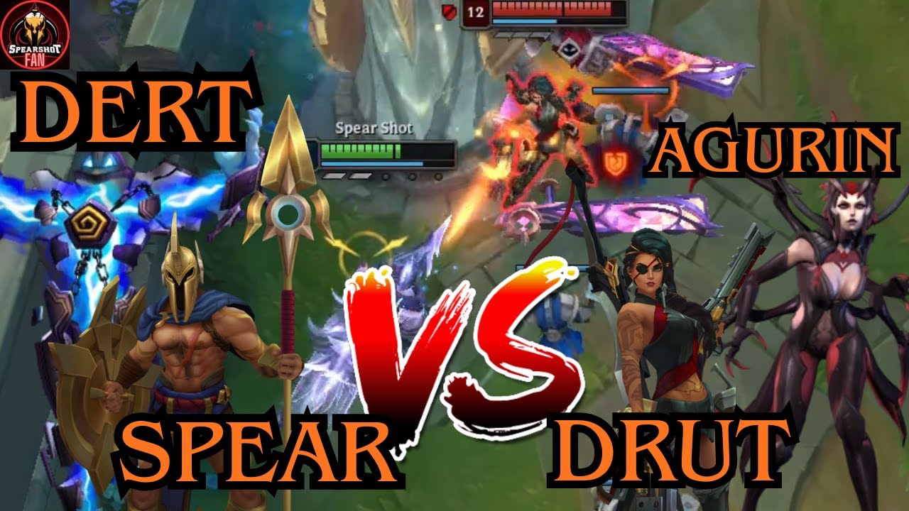 SPEAR & DERT VS DRUT & AGURIN BANGER | SPEARSHOT