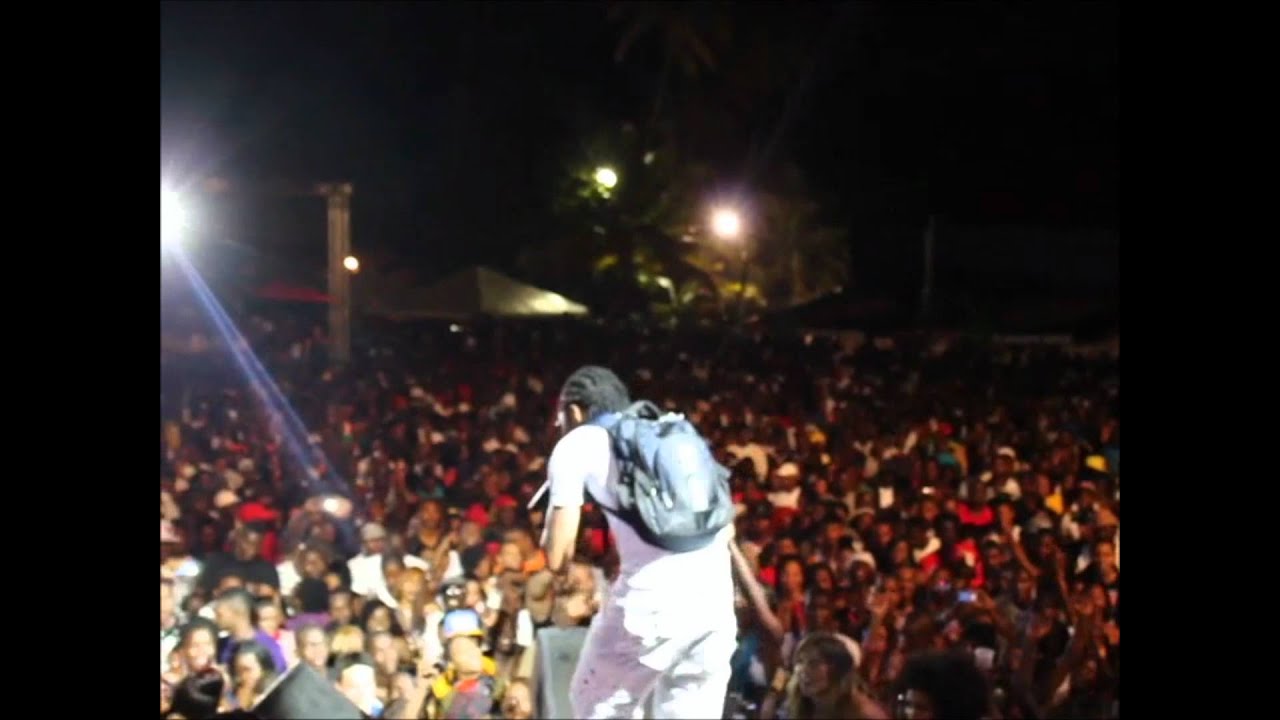 Vybz Kartel in Tobago Great fete Weekend 2011