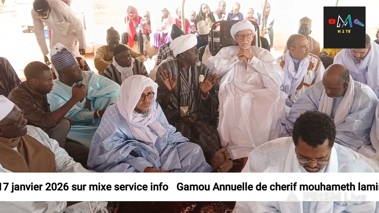 Gamou annuelle de cherif mouhameth lamine aidara