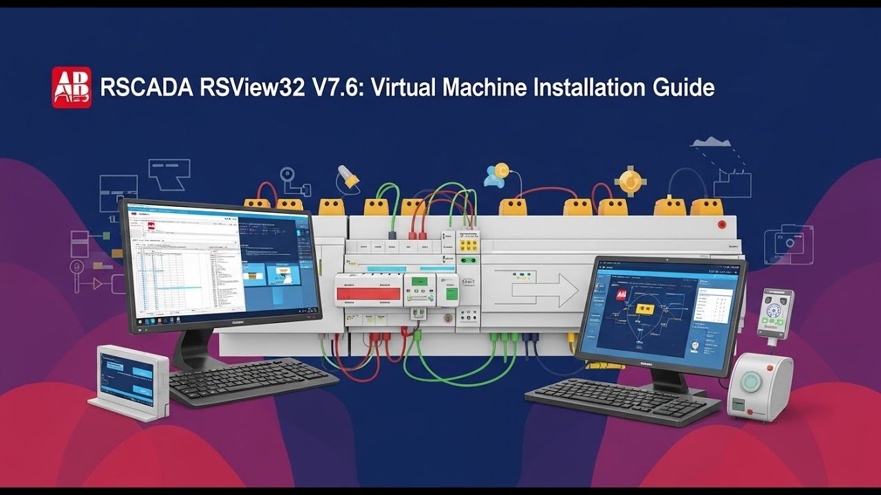 Classic PLC Software: AB SCADA RSView32 V7.6 --- Virtual Machine Installation Guide