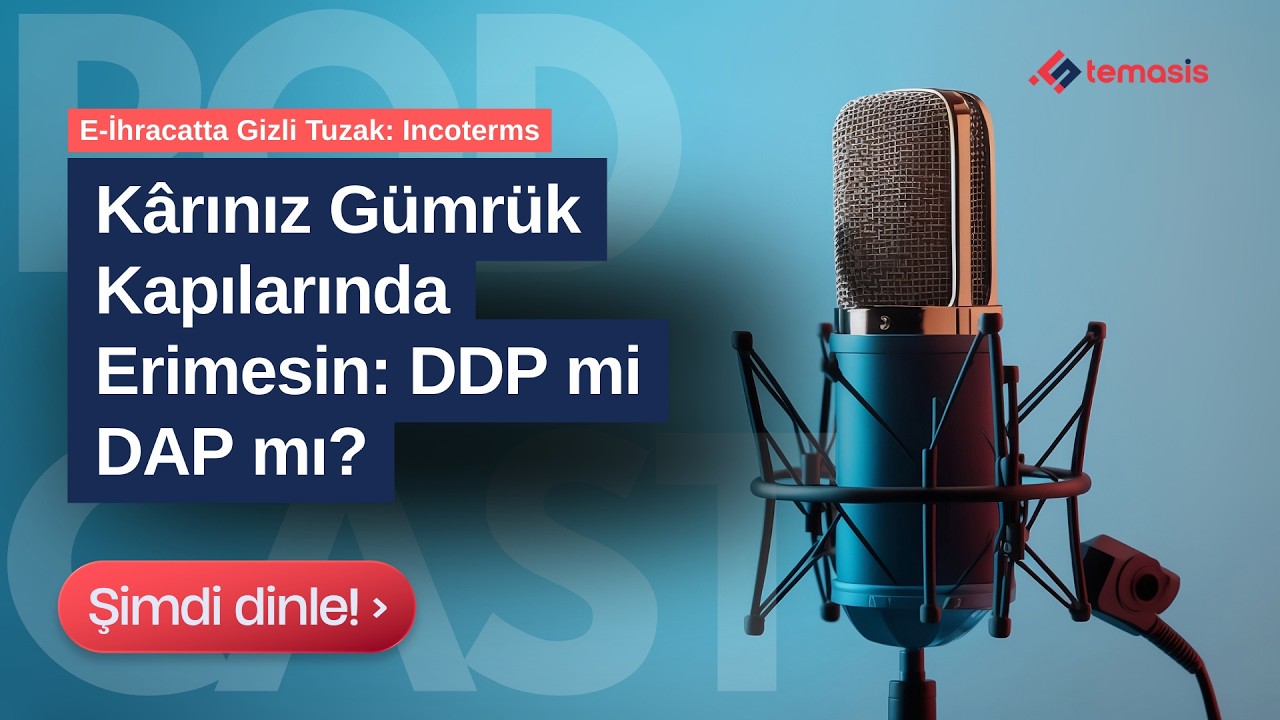 E-İhracatta Incoterms ile Lojistik ve Risk Yönetimi Rehberi