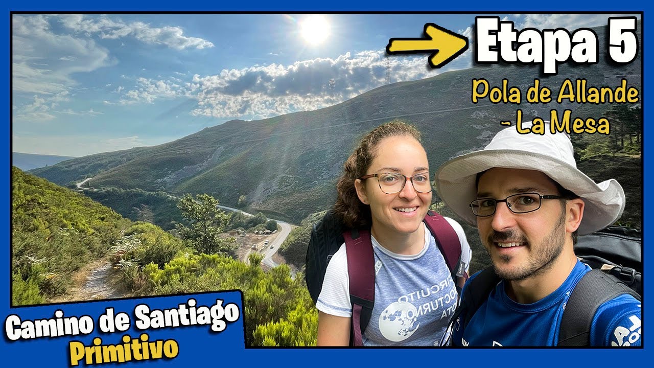 5️⃣ Pola de Allande - La Mesa 💛➡️ VACAS SALVAJES en el Puerto del Palo 🐮🏔 Camino Primitivo | Etapa 5