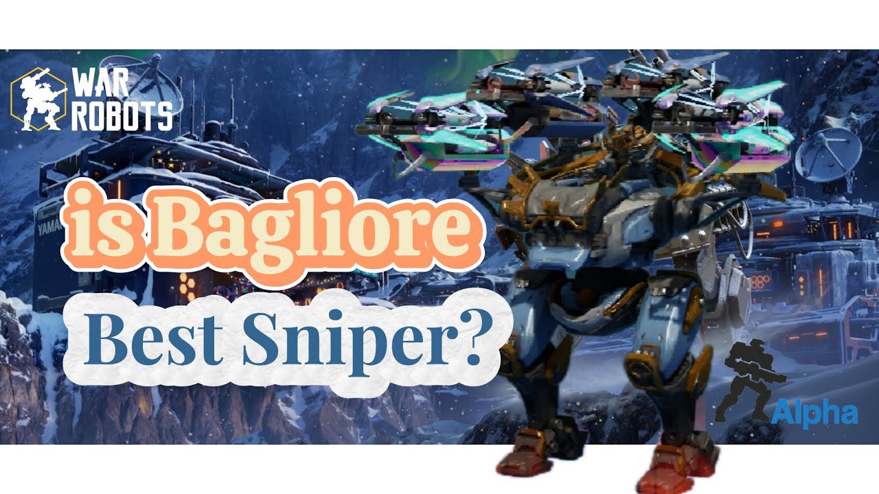 Is Bagliore with piercer weapons best sniper? | War Robots #wr #warrobots #alpha #warrobotsgameplay