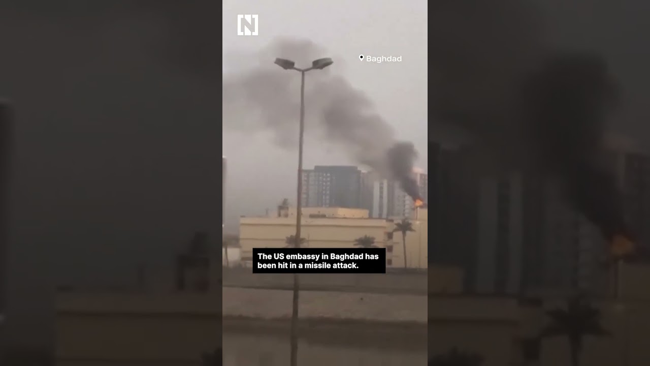 The US embassy in Baghdad was hit by a missile attack on Saturday morning.