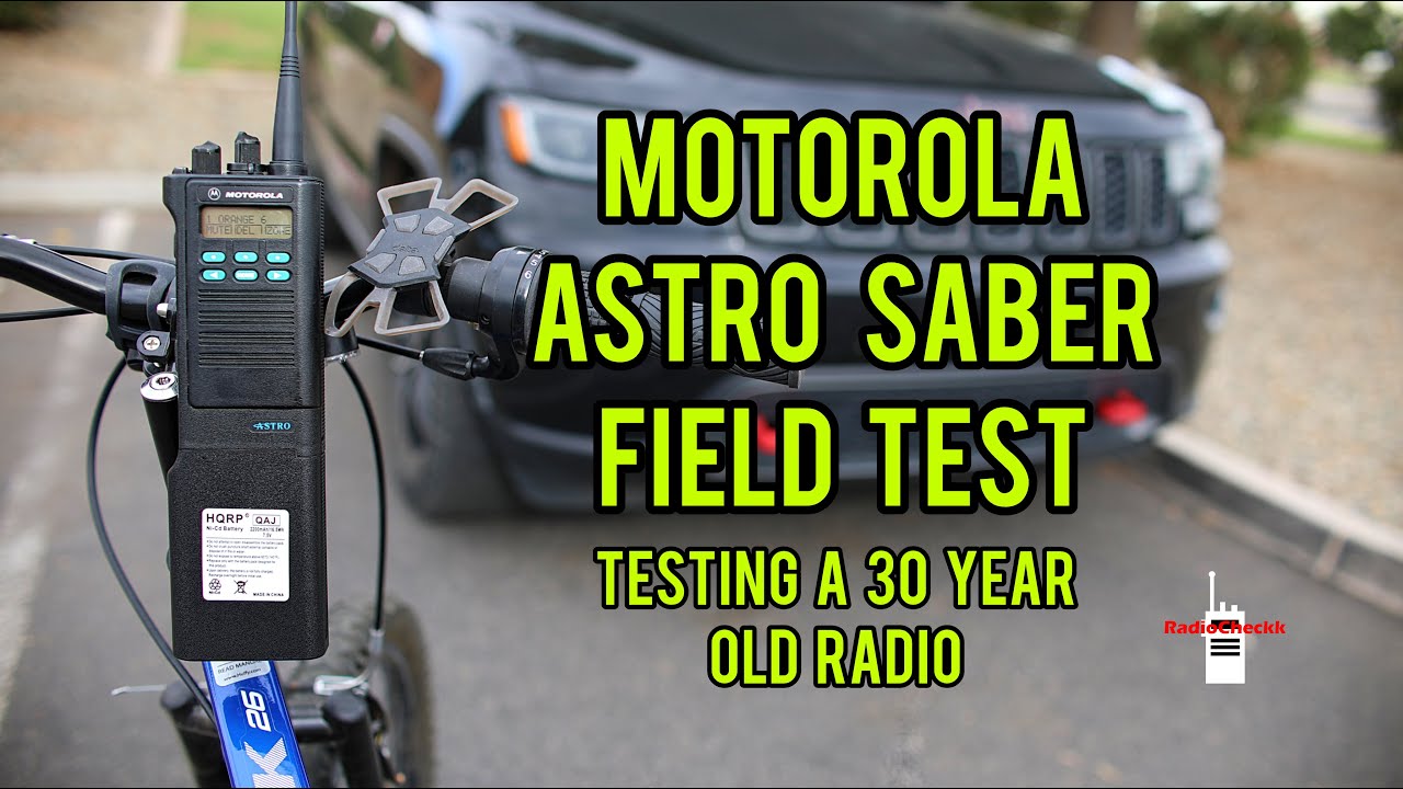 Motorola Astro Saber VHF Field Test