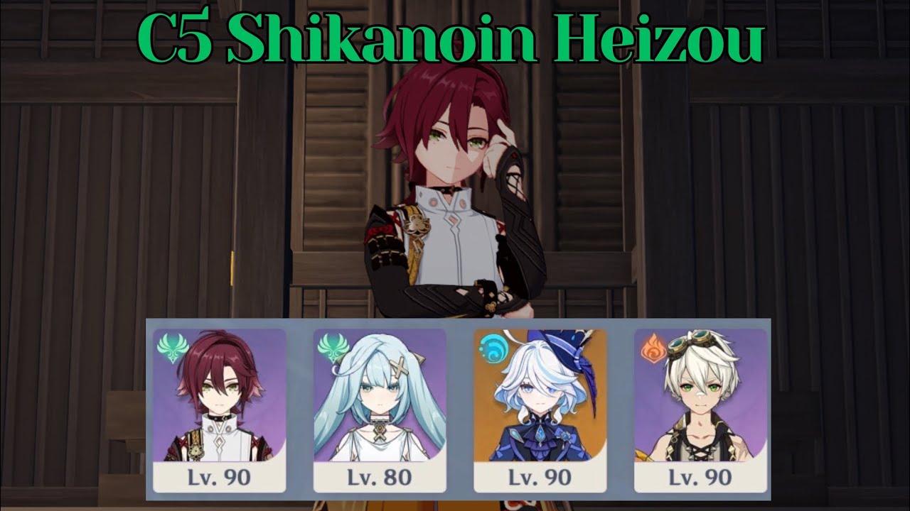 C5R3 Shikanoin Heizou Showcase | Genshin Impact