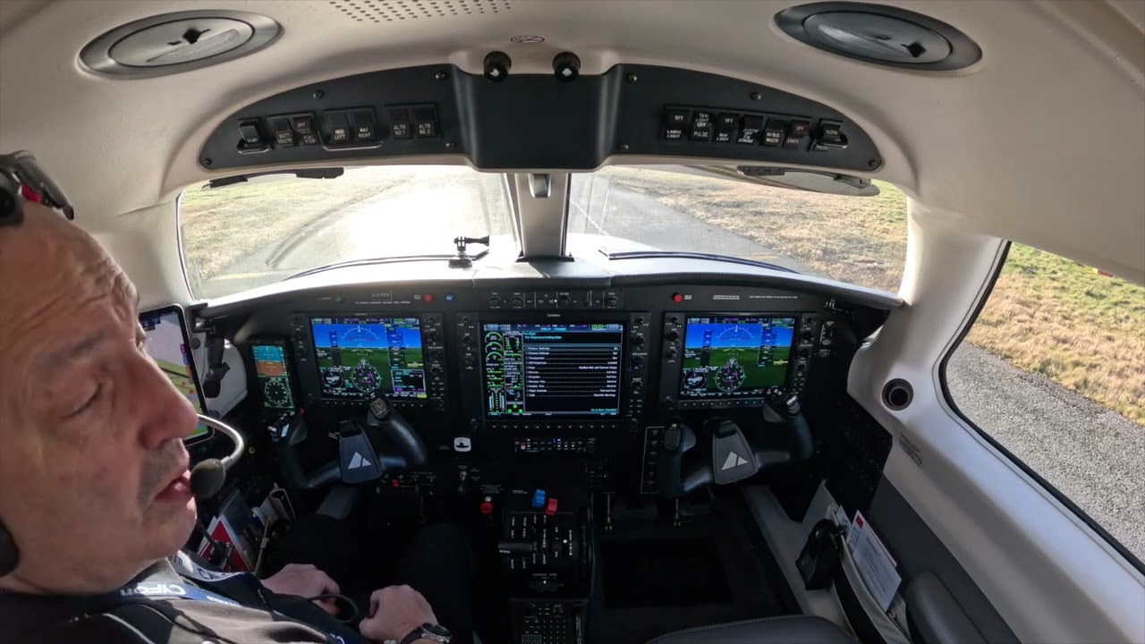 G-CYFR - a VFR flight from Liverpool to Gloucester