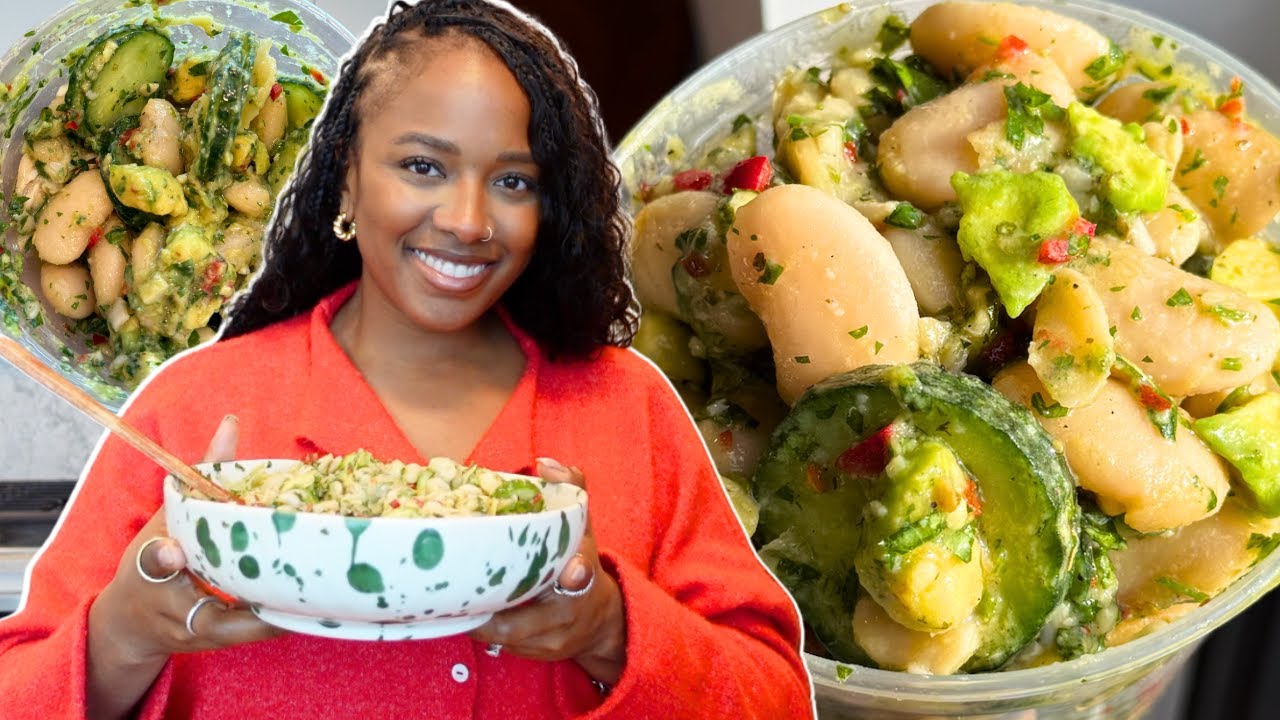 The Bean Salad Recipe I Can’t Stop Making | Chimichurri Bean Salad Recipe