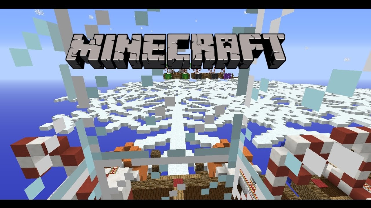 PRESENT RUSH (Minecraft Minigra) - Jesteśmy w to mistrzami ze startu! :) Z MŁOTECZKĄ!