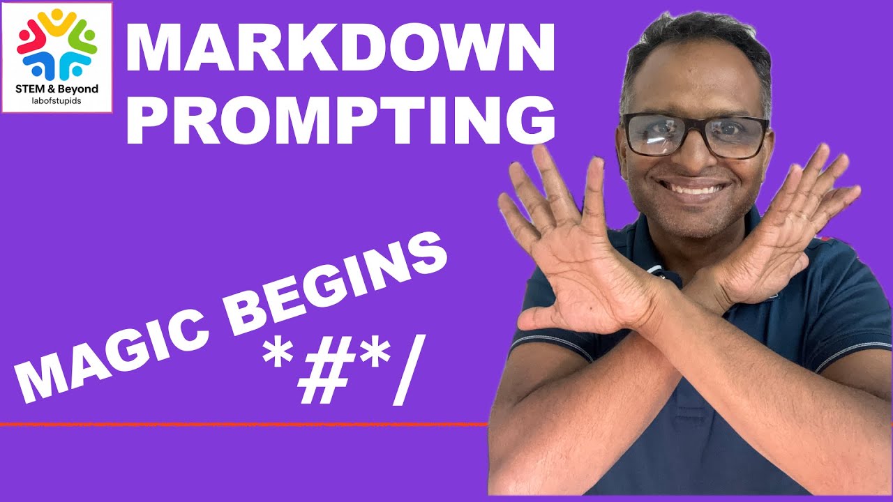 #markdowns| Объяснение подсказок Markdown на английском языке | Prompt Engineering