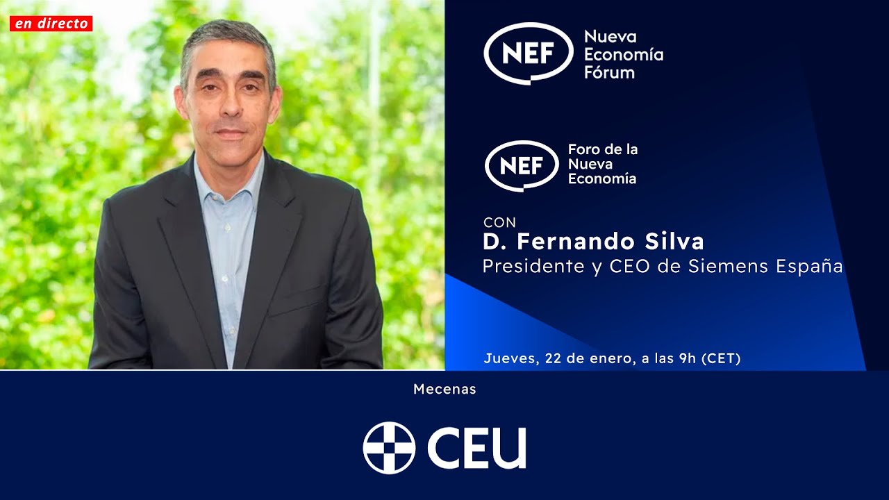 NEF Online con don Fernando Silva, Presidente y CEO de Siemens España