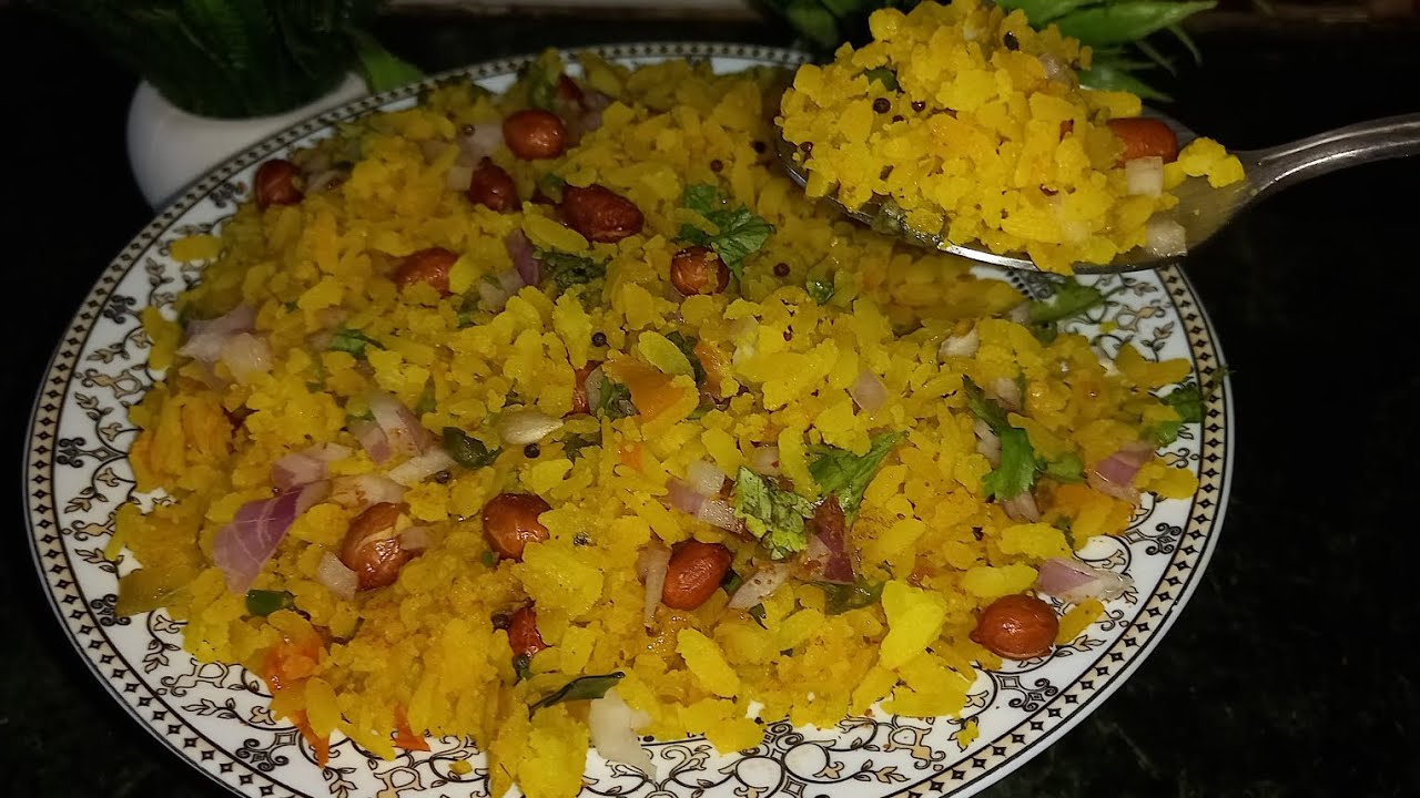 Healthy Breakfast poha recipe #cooking #Food #recipe